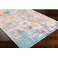 thumbnail image 4 of Mark&Day Area Rugs, 9x12 Zijtaart Modern Burnt Orange Area Rug, Blue Grey Cream Carpet for Living Room, Bedroom or Kitchen (9' x 12'), 4 of 7