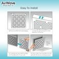 thumbnail image 4 of AirWave 14x20x1 MERV 8 Pleated HVAC AC Furnace Air Filter, 6-Pack, 4 of 6