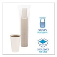 thumbnail image 4 of Paper Hot Cups, 16 oz, White, 50/Sleeve, 20 Sleeves/Carton | Bundle of 2, 4 of 4