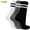 Black White Gary, variant on 12 Pairs Pilates Socks with Grips for Women Non Slip Grippy Socks Soft Yoga & Barre Sock for Athletic Workout Hospital Gym