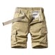 thumbnail image 1 of pstuiky Pantalones cortos deportivos, Pantalones cortos cargo de talla grande para hombre, con múltiples bolsillos, holgados, para playa y verano Pantalones cortos deportivos para hombre, 1 of 7