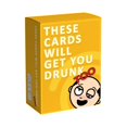 thumbnail image 1 of Less Than 5 Event & Party These Cards Will Get You Drunk Fun Adult Drinking Game for Parties, 1 of 9