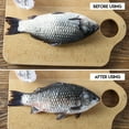 thumbnail image 5 of (Azul) La herramienta doméstica para quitar escamas de pescado viene con una caja de almacenamiento de escamas de pescado., 5 of 5