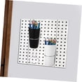 thumbnail image 6 of Topboutique Pegboard Cups,Small Parts Storage Pegboard Accessories,Pegboard Tool Organizer with Peg Board Hook,Pegboard Baskets Set for Office Workshop Storage Tools,White, 6 of 7