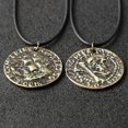 thumbnail image 2 of Pirate Coin Pendant Necklace, Sea Zone Savage Skull, 2 of 5