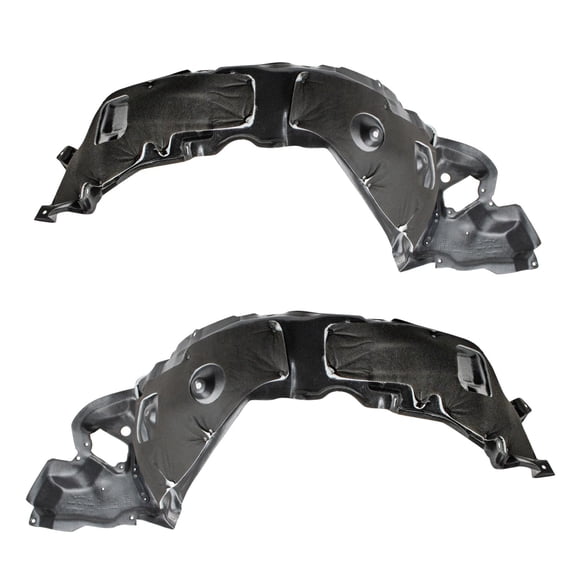 TRQ Front Inner Fender Liner Set Fits Select 2006-2008 Lexus IS250 IS350 LX1250112 LX1251112