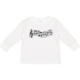 thumbnail image 3 of Inktastic Music Staff Musical Boys or Girls Long Sleeve Toddler T-Shirt, 3 of 5