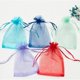 thumbnail image 4 of Lote de 50 bolsas pequeñas de Organza para joyería, 7x9, 9x12cm, con cordón para bolsita regalo de Navidad, boda, dulces, fiesta, bolsa de embalaje de cuentas, 4 of 4