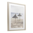 thumbnail image 3 of Stupell Industries Straw Umbrellas on Beach Birch Framed Print Under Glass, design by Sisi and Seb, 21 x 17, 3 of 10