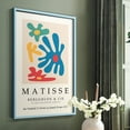 thumbnail image 4 of Matisse CCCXXIII in Blue Solid Wood 11 x 14 Framed Print, 4 of 5