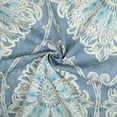 thumbnail image 5 of 6ix Tailors  50 x 144 in. Bellamy Blue Pole Top Drapery Panel Pair, 5 of 5