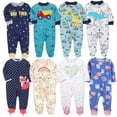 thumbnail image 2 of Pijamas De algodón para bebé, mono De manga larga con cremallera coreana, Ropa De Navidad para niños pequeños, 2023, 2 of 4