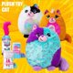 thumbnail image 2 of Gato monstruo de pelo largo con forma de estrella, juguete de peluche, muñeco de gato de simulación, colgante, regalo para niños, 2 of 6