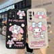 thumbnail image 5 of Case For OPPO A52 A54 A55 A57 A59 A93 A83 A92S A93S 4G 5G A16 Colour Simple Liquid Silicone Case Cartoon My Melody, 5 of 5