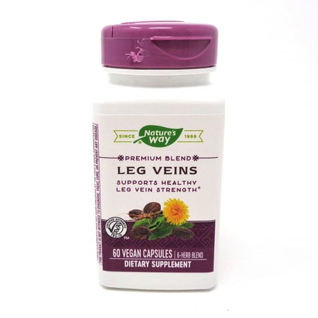 Nature's Way Leg Veins Dietary Supplement Capsules