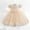 Beige, variant on iTNHFP Girls Spring Dress Children's Mesh Dress Dress Stylish Little Girl Dress 1311