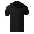 thumbnail image 4 of MuXiKeJi Clothes Polo Shirts for Boys Size 8 Button Closure Solid Color Short Sleeve Shirt Comfortable Trendy Tops Tees Shirts for Youth Boys Girls, 4 of 6