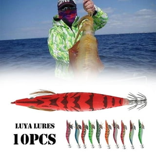 WANBY Lot De 12 Leurres De Pêche Artificiels En Silicone Souple Pour Crevettes - Appâts Lumineux Avec Crochet - Pour Eau Douce Et Salée, Truite, Bar, Saumon