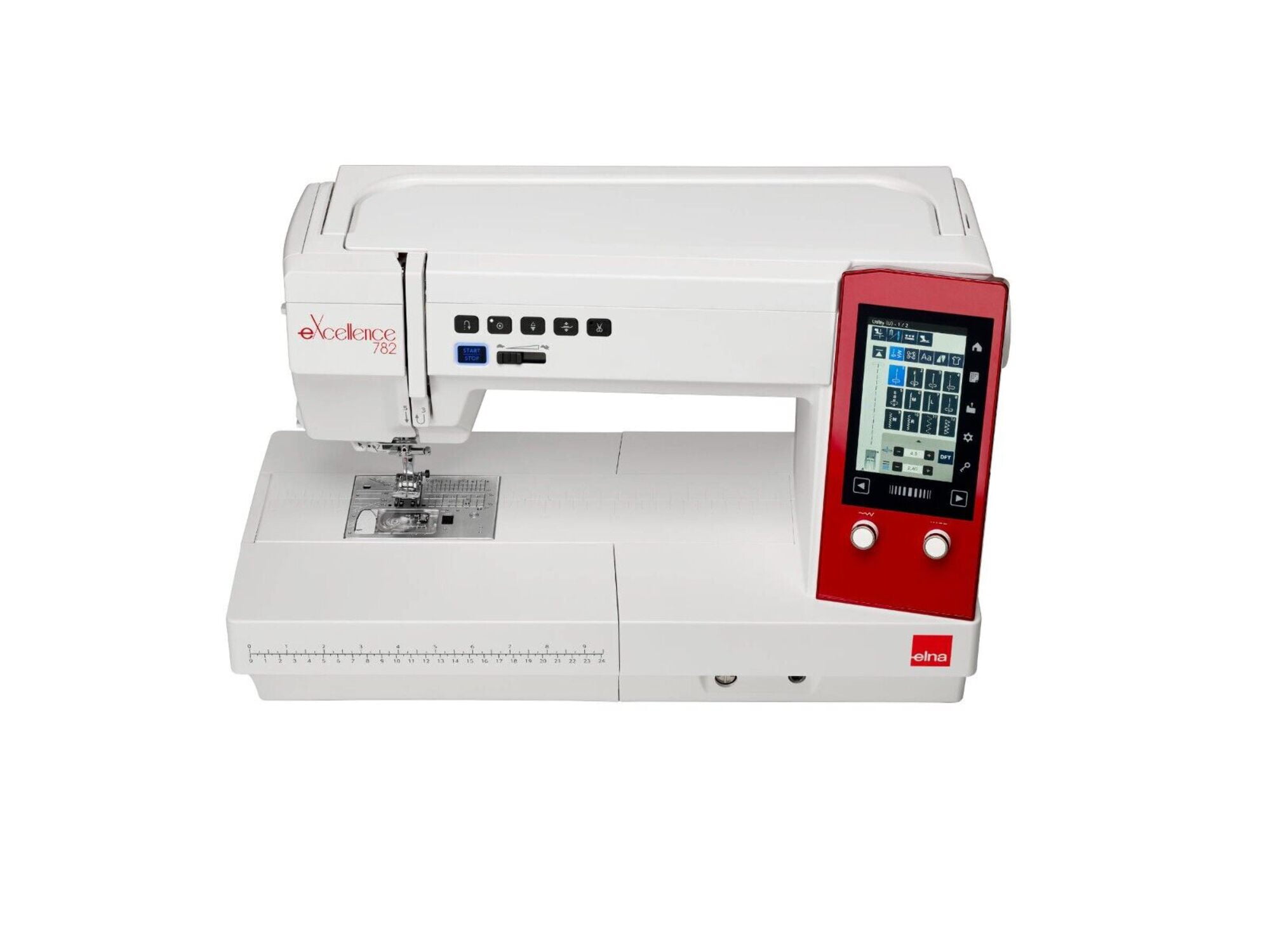 Elna eXcellence 782 Sewing & Quilting Machine 400 Build In Stitches Touchscreen