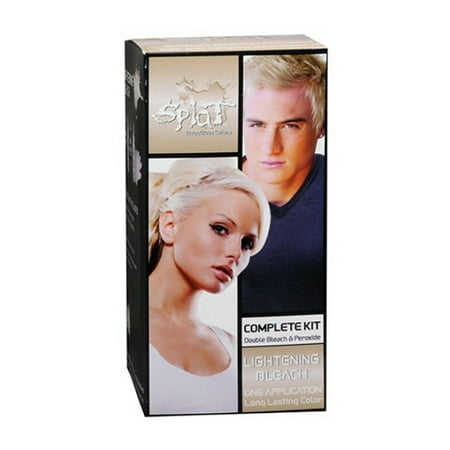 Splat Hair Color Complete Kit, Lightening Bleach - 1 (Best Way To Care For Bleached Hair)
