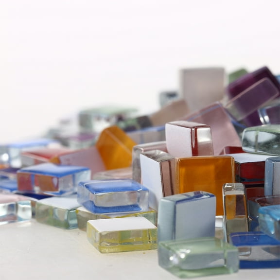 RENACLIPY 200pcs Mosaic Tile Kits for Adults with Assorted Colors, Perfect for Home Decor, Crafts, and Creative Projects