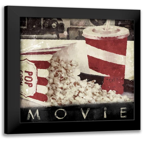 Grey, Jace 12x12 Black Modern Framed Museum Art Print Titled - Movie