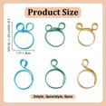 thumbnail image 2 of 6Pcs 2 Styles Crochet Tension Ring for DIY Finger 0.7 Inch Adjustable Crochet Yarn Tension Ring for DIY Crocheting Handmade Tension Companion Ring for DIY Women Crocheters Knitters-Blue Yellow Green, 2 of 6