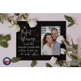 thumbnail image 2 of Lifesong Milestones Inspirational Wedding Wooden Picture Frame 8x10in -A Perfect Marriage, 2 of 2