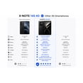 thumbnail image 5 of Xiaomi Redmi Note 14S 4G 256GB ROM 8GB RAM Dual Sim GSM Unlocked - Midnight Black, 5 of 11