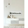 thumbnail image 6 of Marmont Hill Black Brooklyn Framed Wall Art, 10" x 30", 6 of 6