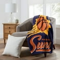 thumbnail image 2 of The Northwest Group  Phoenix Suns 50" x 60" Signature Raschel Plush Throw Blanket, 2 of 2
