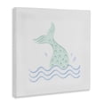 thumbnail image 4 of Stupell Industries Mermaid Tail in Water Fantasy & Sci-Fi Painting Wrapped Canvas Art Print Wall Art, 24 x 24, 4 of 8