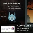 thumbnail image 4 of Optimus Prime Character Boys Gift Transformers 3D LED Illusion Touch Desk Table RGB Night Light Colorful Changing Lampara Child Bedside Sleep Decor Nightlight Kids Boys Birthday Gift （Transformers）, 4 of 9