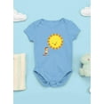 thumbnail image 3 of Sun Melting An Ice Cream Bodysuit Infant -Image by Shutterstock,  12 Months, 3 of 4