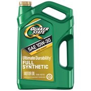 (9 pack) Quaker State Ultimate Durability 10W-30 Full Synthetic Motor Oil 5 qt
