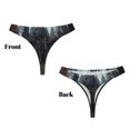 thumbnail image 3 of Balery Gloomy Mansion Forest Scene Tangas de Algodón para Mujer con Estampado – Ropa Interior Sexy, Transpirable, G-string-Large, 3 of 6