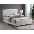 thumbnail image 2 of Fairfield Full Upholstered Panel Bed Beige, 2 of 2