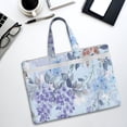 thumbnail image 6 of Pofeuu Bird Butterfly Stripe Print Laptop Bag Carrying - Computer Bag Laptop Case Shoulder Slim Work Travel, 6 of 8