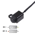 thumbnail image 3 of VALINK Motorbike Rear View Mirror Bracket Handlebar Switch Headlight On-Off Switch, 3 of 6