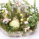 thumbnail image 5 of Portaves de 15x12 centro coración para decoración de Primavera Verano decoración de Pascua pequeña Gloria Portavelas de huevo de Pascua, 5 of 7