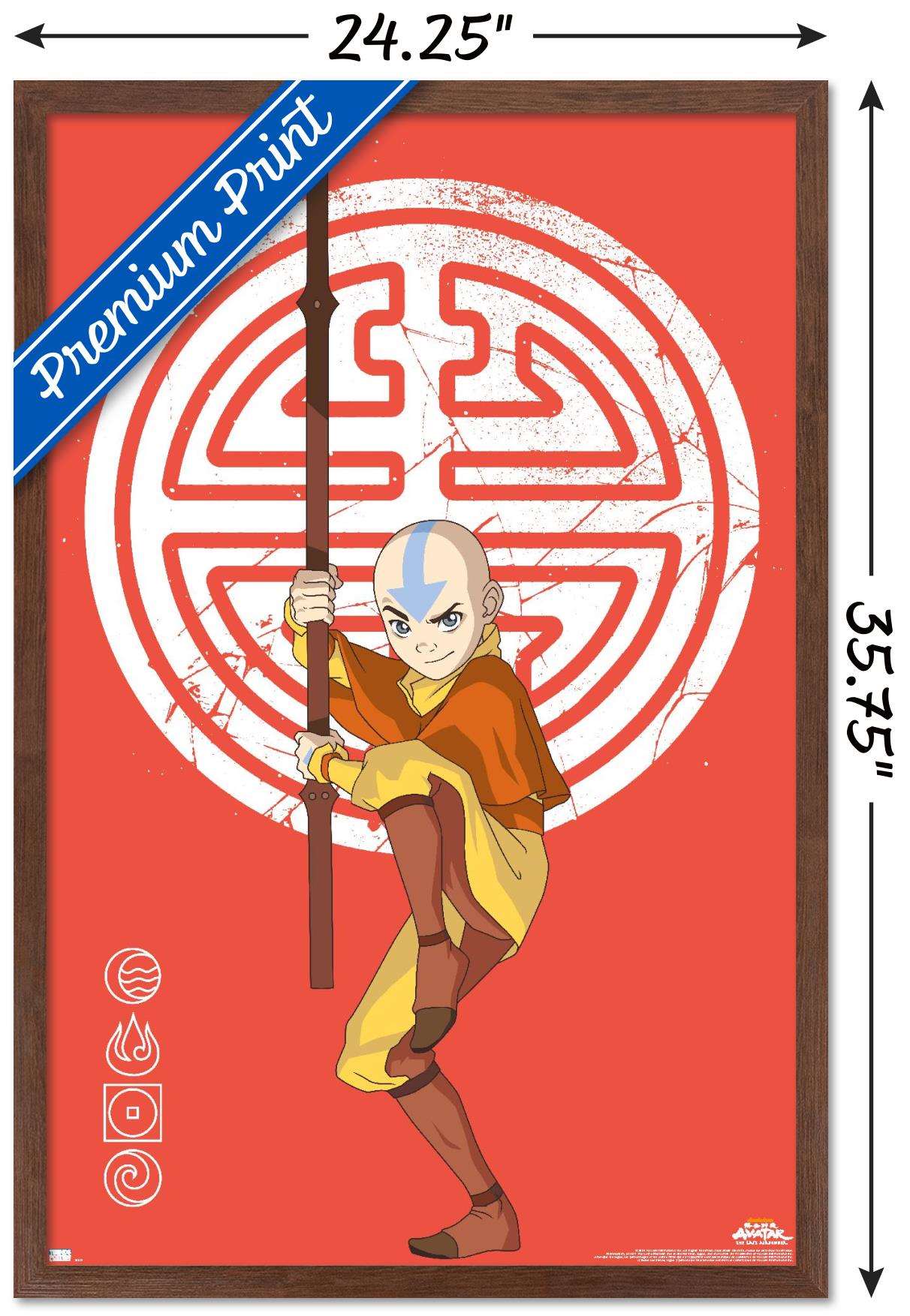 Avatar - Legends Wall Poster, 22.375" x 34", Framed