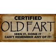 thumbnail image 1 of Certified Old Fart Photo License Plate, 1 of 1