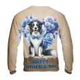 thumbnail image 2 of Border Collie Proud Dad Happy Father's Day All Over Print 3D Sweatshirt Unisex Merch Borders Dog Lovers Gifts Idea - 02008, 2 of 6
