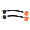 thumbnail image 2 of Cable adaptador de cerámica, 2 piezas H4/9003/HB2 Conector de cerámica Conector de extensión de cerámica Conector de cerámica Fiel a su promesa, 2 of 9