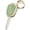 Gold Trim-Green, variant on Key Fob Cover Compatible with Toyota Corolla Cross 4Runner Tundra Tacoma 2016-2024 3 Button Keychain Case Holder Protector,Silver Trim-white