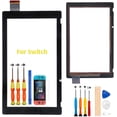 thumbnail image 1 of for Nintendo Switch Touch Screen Replacement Parts,Front Gl Panel Only(Not for Switch Lite,Not LCD),with Free, 1 of 5