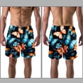 thumbnail image 3 of luoweisi Men's Beach Shorts Quick Dry Swim Trunks with Mesh Lining Butterfly 2XL, 3 of 5