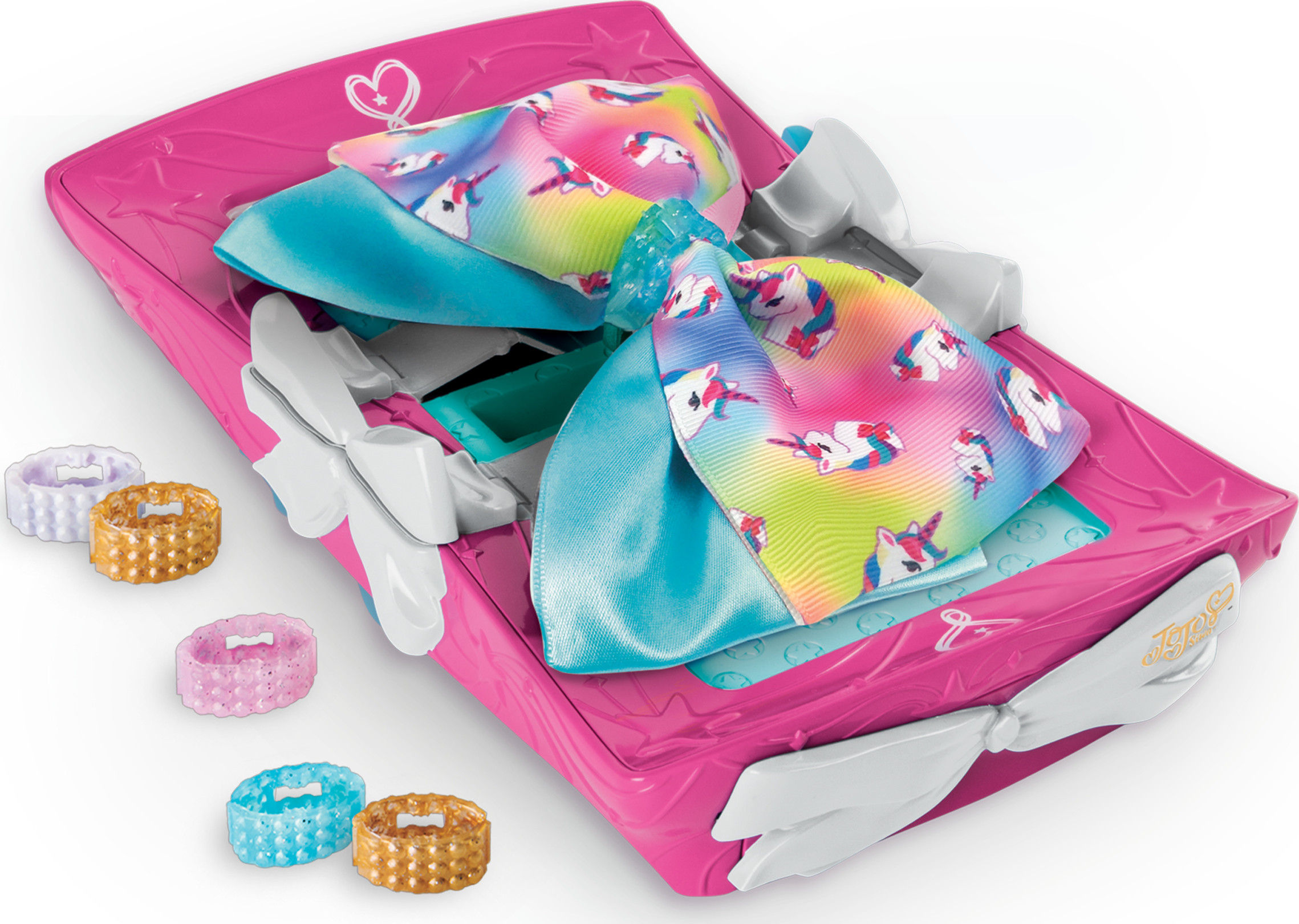 Cool Maker - JoJo Siwa Bow Maker with Rainbow and Unicorn Patterns, for Ages 6 and Up (Edition May Vary) - image 4 of 6