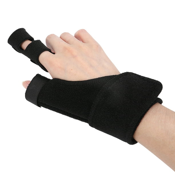 Thumb Stabilizer, Skin Friendly Hand Support Aluminum Plate Support For  Skier For Overuse Injuries Left Hand 