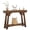 Brown, variant on Fnova 41.3" Farmhouse Console Table, 2-Tier Wooden Entryway Table with Storage, Narrow Sofa Table for Living Room, Foyer, Hallway